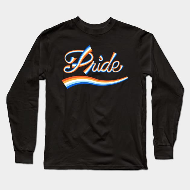 Pride Ribbon Long Sleeve T-Shirt by traditionation